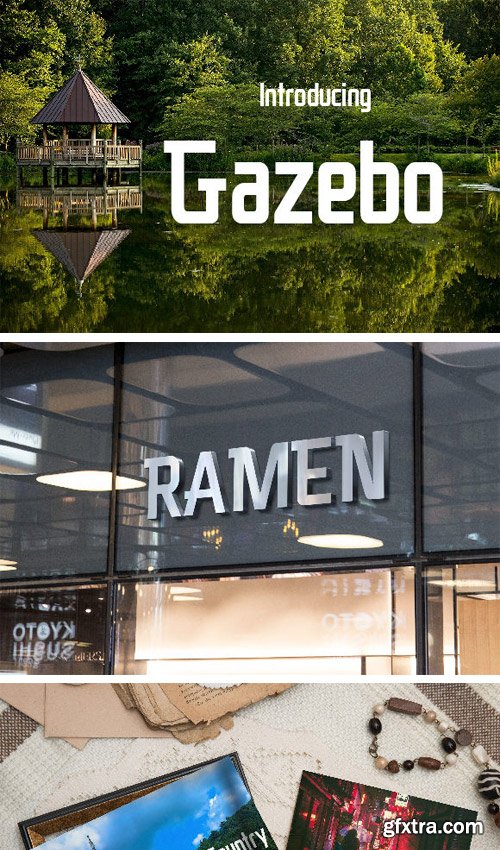 Gazebo Font