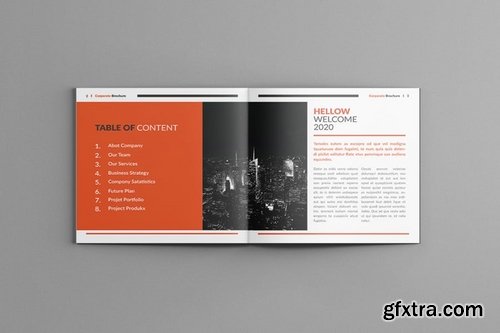 Lothar - Square Corporate Brochure Template