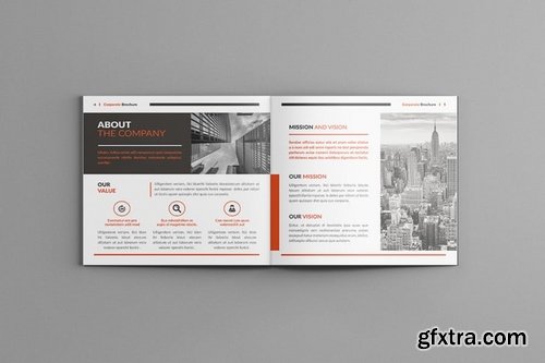 Lothar - Square Corporate Brochure Template