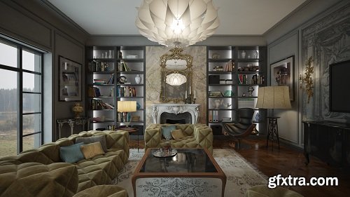 Livingroom Interior Scene