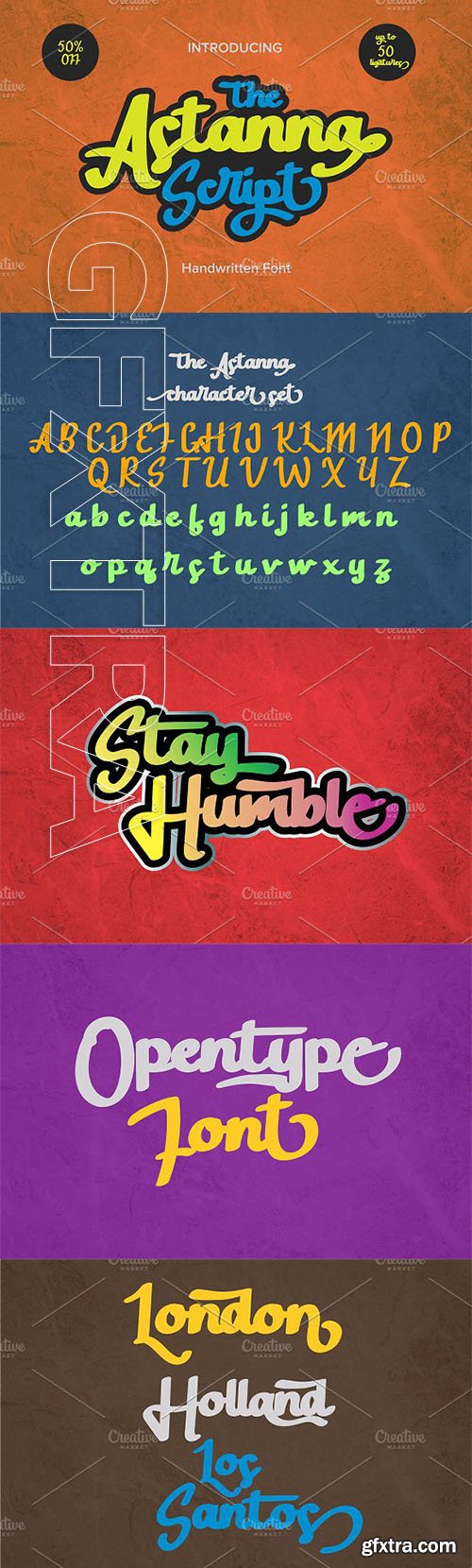 CreativeMarket - The Astanna Script 3346327