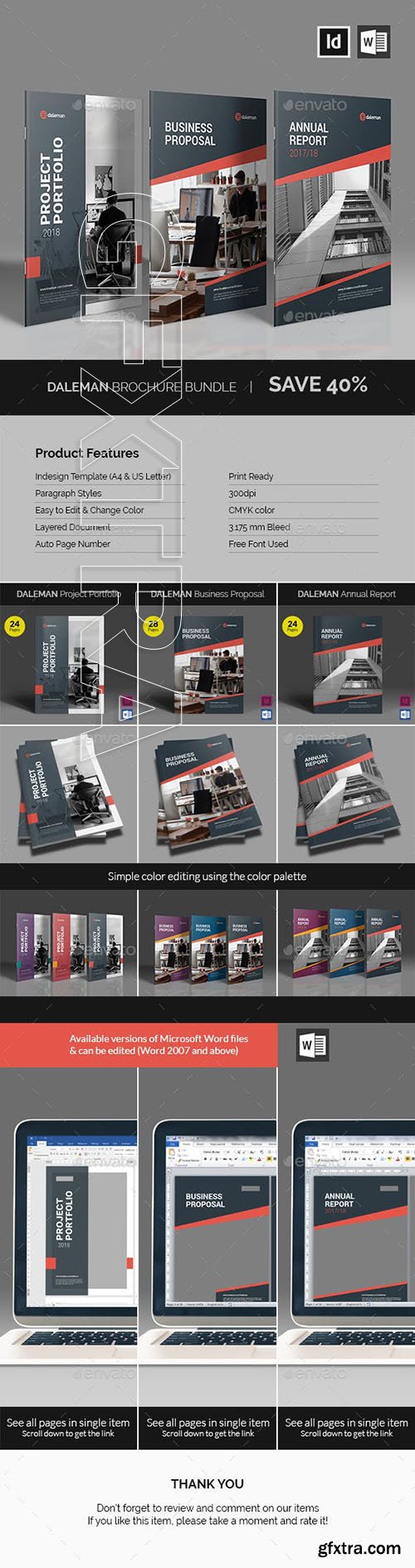 GraphicRiver - Daleman Brochure Bundle 23128496