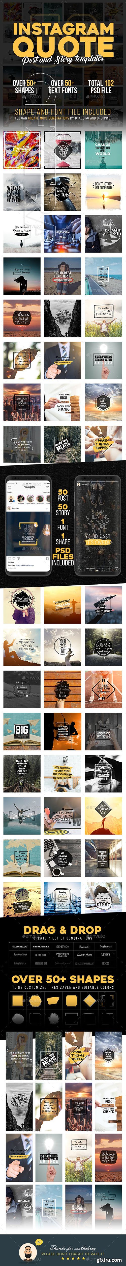 GraphicRiver - Instagram Quote Templates 23098069