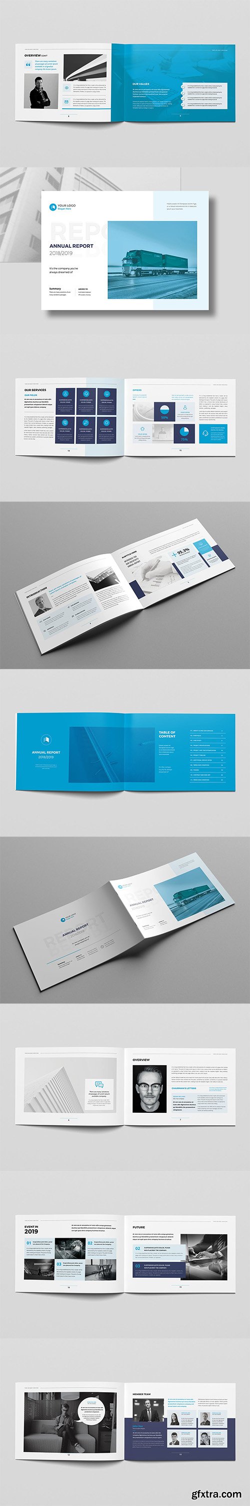 Annual Report Landscape A4