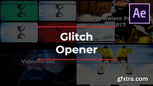 MotionArray Glitch Opener 159219