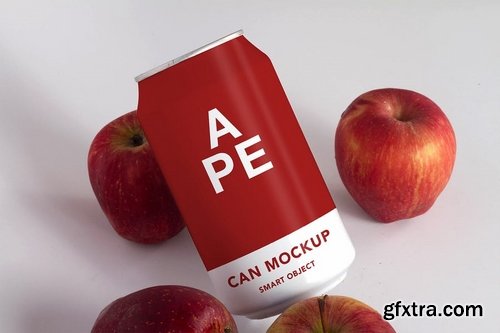 Flavor Soda Can Mock Up