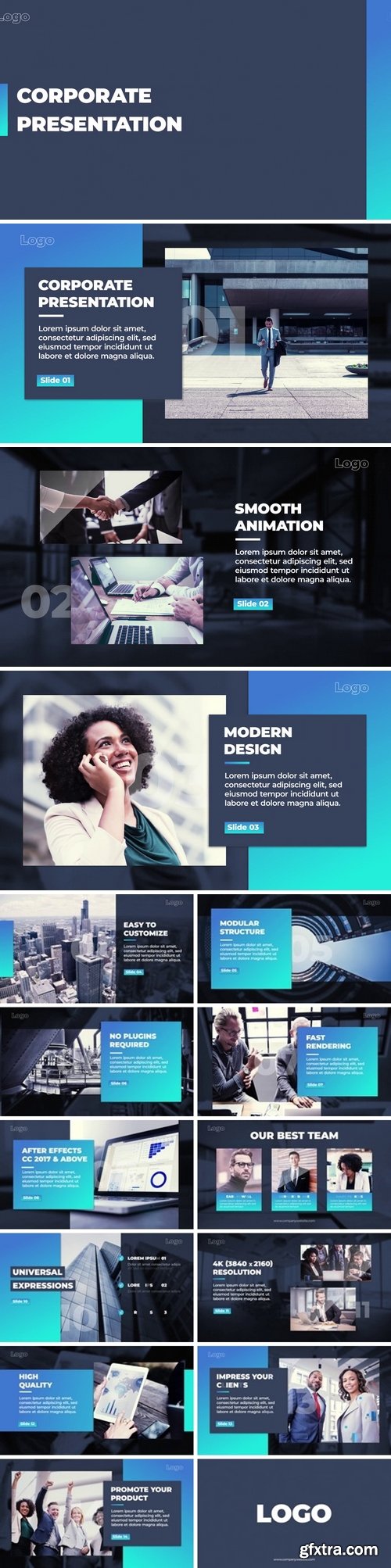 MotionArray - Corporate Presentation After Effects Templates 159461