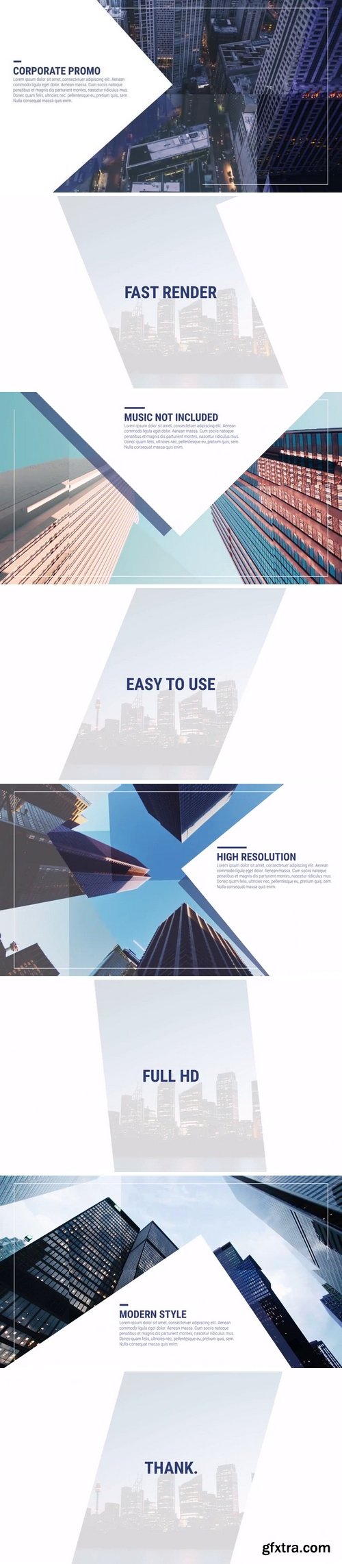 MotionArray - Clean Corporate Promo After Effects Templates 159781