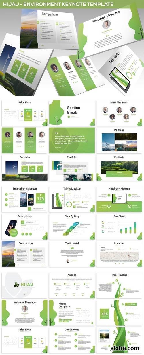 Hijau - Environment Keynote Template