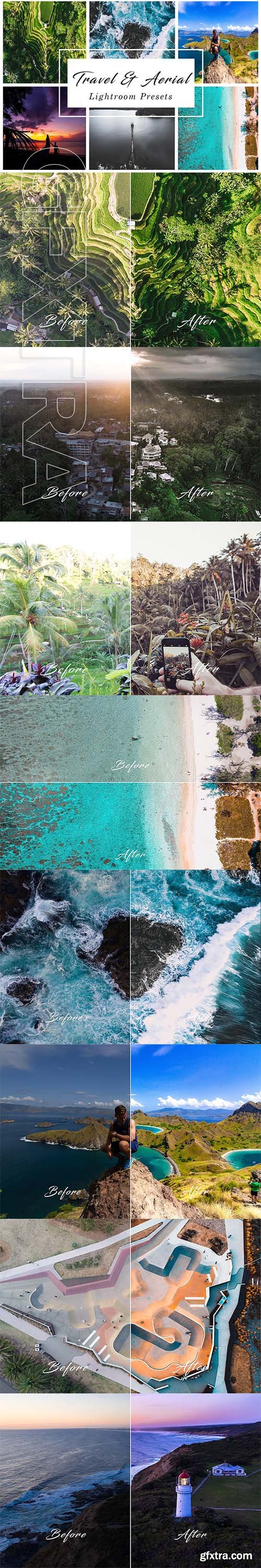 CreativeMarket - Travel & Aerial lightroom presets 3325462