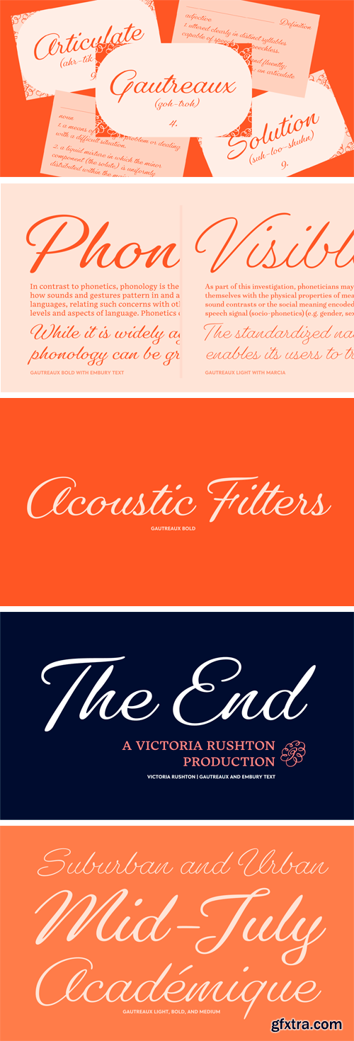 Gautreaux Font Family