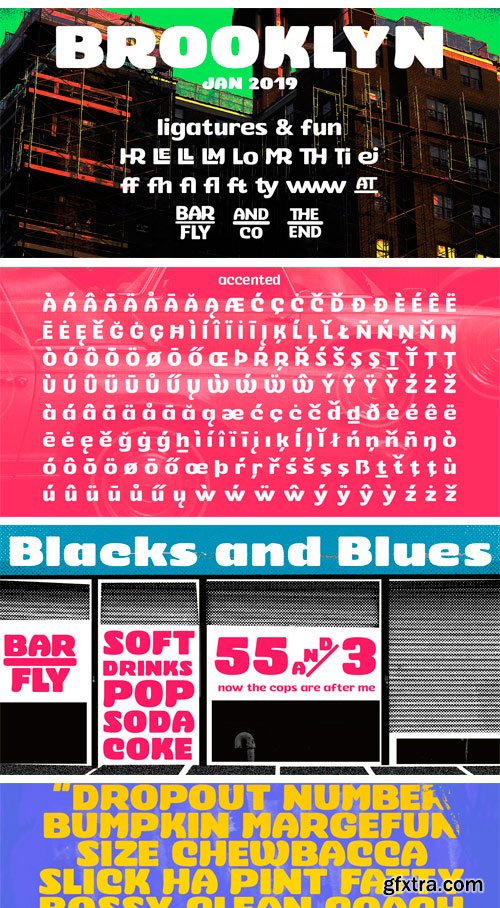 Stubby Font Family