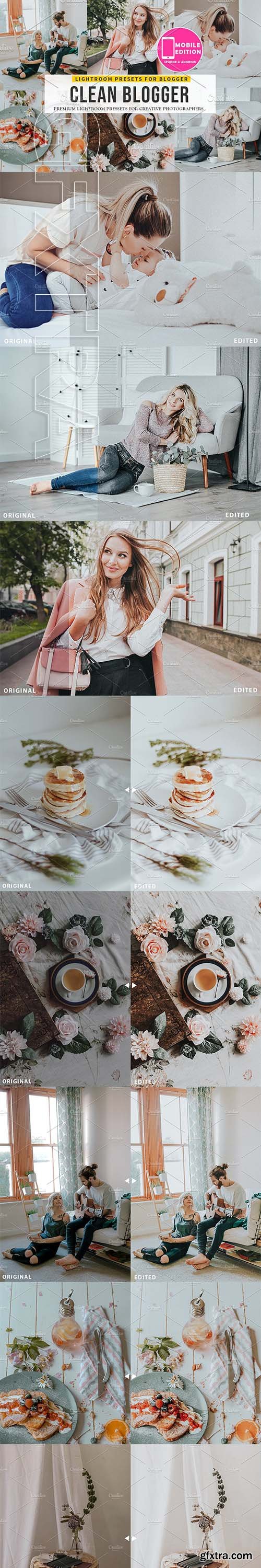 CreativeMarket - Clean blogger Lightroom presets 3327760