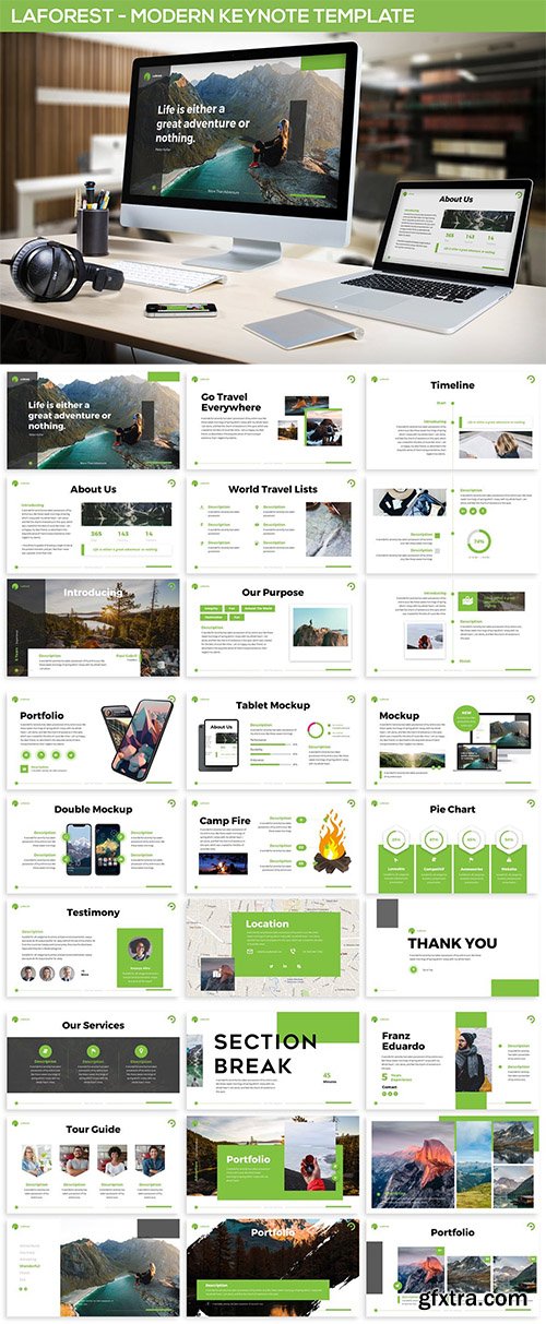 Laforest - Modern Keynote Template