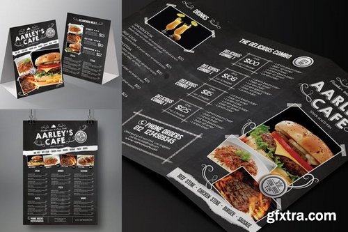 Blackboard Food Menu Bundle