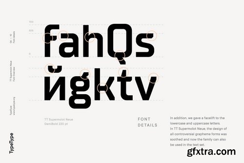 TT Supermolot Neue Font Family