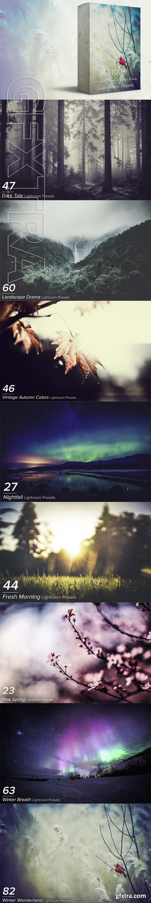 1102 Wonderland Nature Pack Lightroom Presets