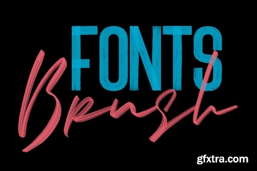 CM - Brushelly SVG Brush Font 3356240