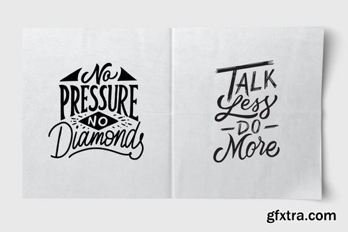 SVG Bundle - Hand Lettering Quotes About Success