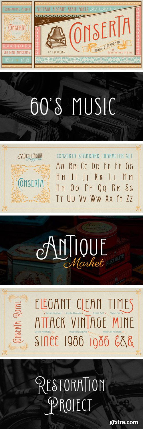 Conserta Font Family