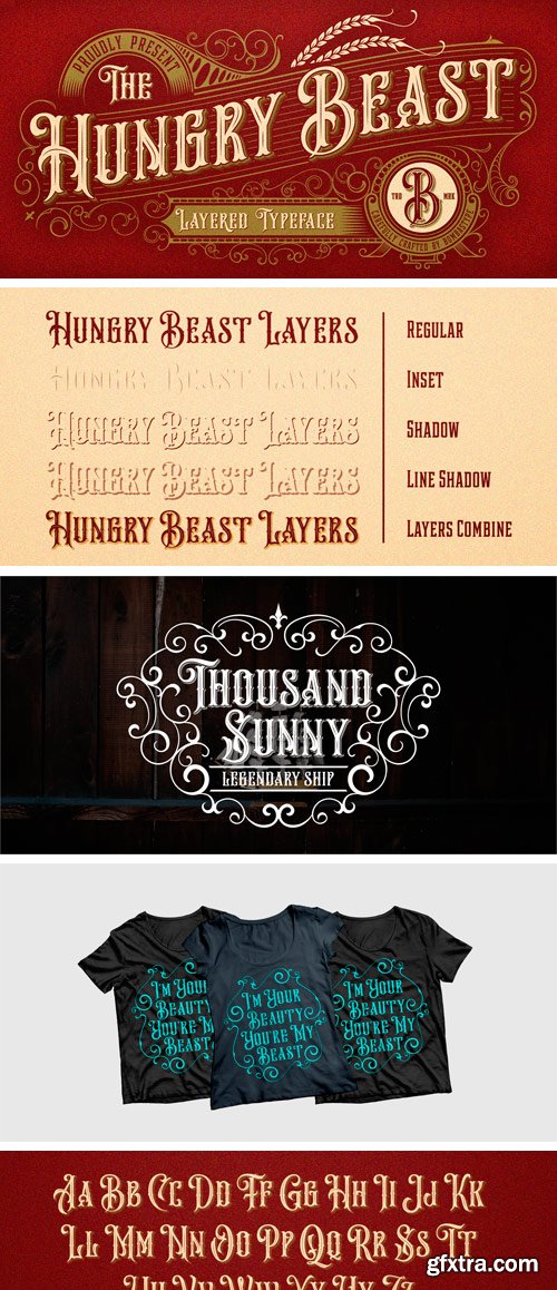 Hungry Beast Font Family