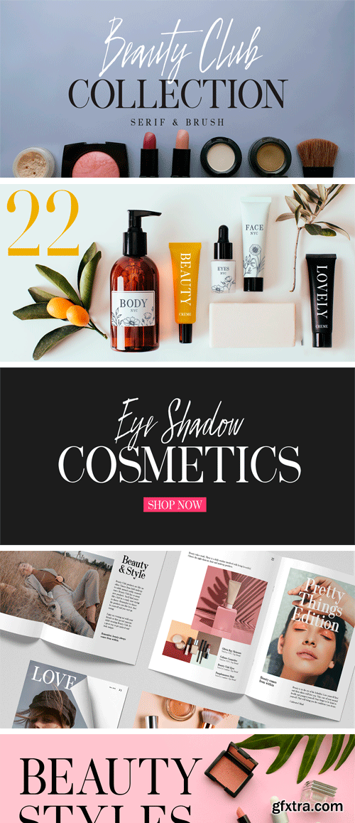 Beauty Club Font Family