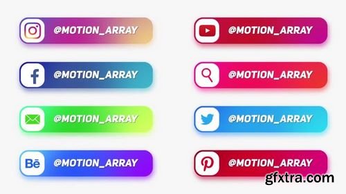 MotionArray Social Media Lower Thirds 159010