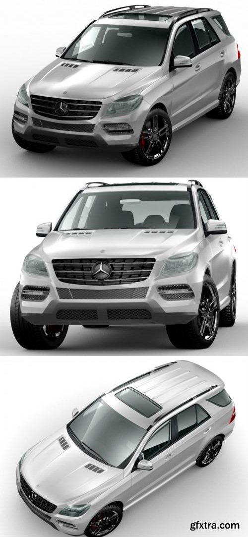 Mercedes-Benz ML350 AMG - 3D Model