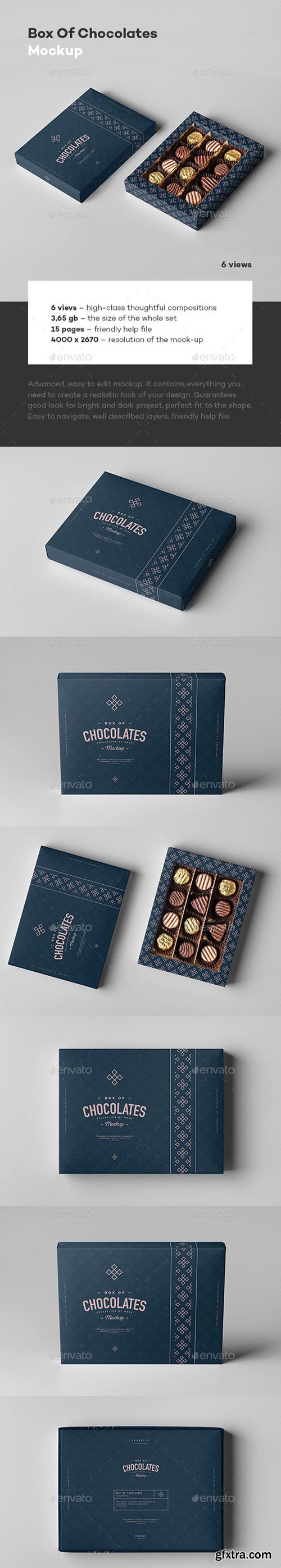 Box Of Chocolates Mock-up 23126932