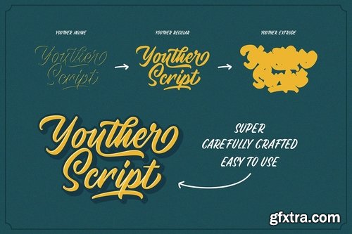 CM - Youther Brush - Layered Font Duo 3125776