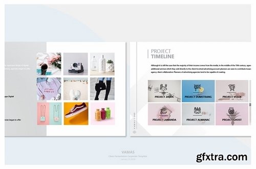Vamas - Clean Powerpoint  and Keynote  Templates
