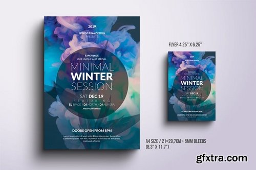 Minimal Party Poster & Flyer