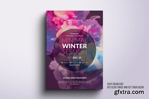 Minimal Party Poster & Flyer
