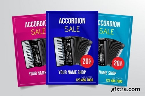 Accordion Flyer Template