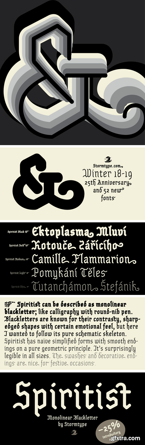 Spiritist Font Family