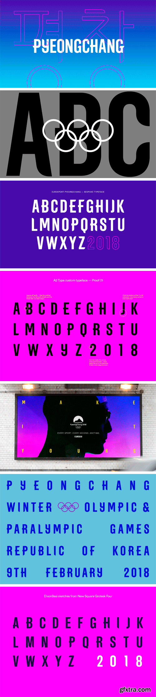 Eurosport PyeongChang Typeface