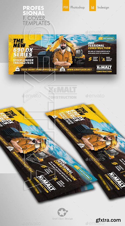 GraphicRiver - Construction Cover Templates 23068929