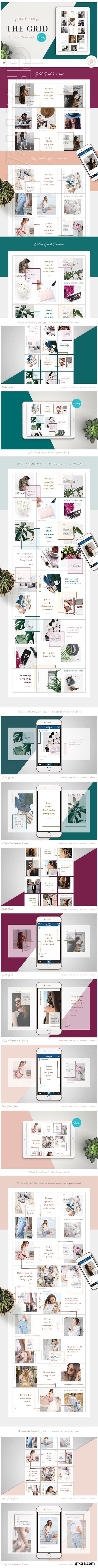 CreativeMarket - THE GRID for Canva 3325565