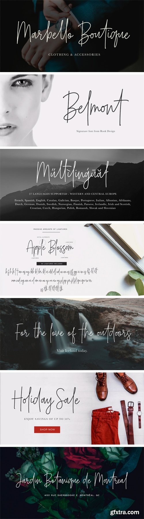 Belmont Font Family