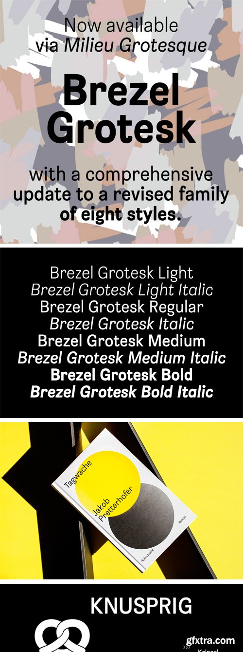 Brezel Grotesk Font Family