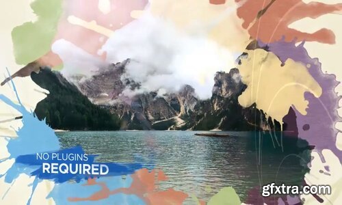 Videohive - Watercolor Parallax Slideshow - 22546329