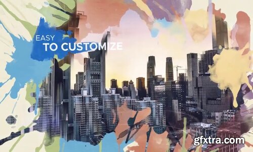 Videohive - Watercolor Parallax Slideshow - 22546329