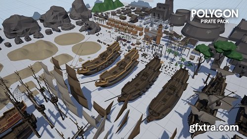 Polygon Pirates Pack UE4