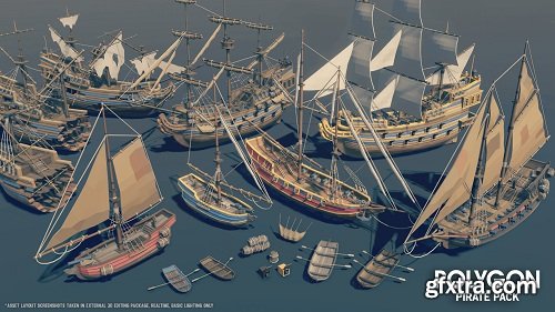 Polygon Pirates Pack UE4