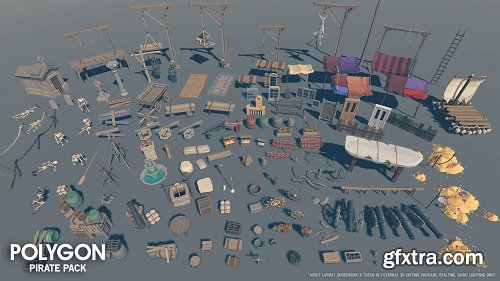 Polygon Pirates Pack UE4