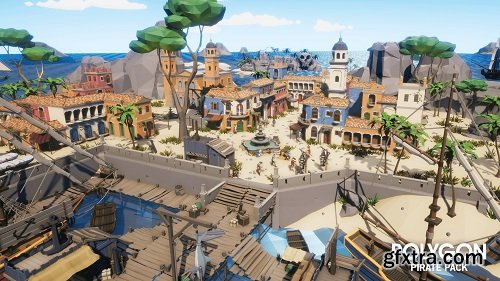 Polygon Pirates Pack UE4