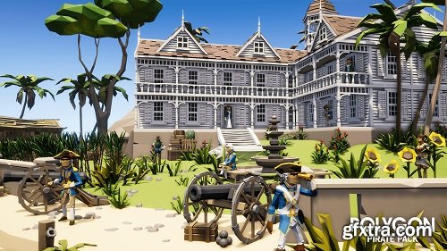 Polygon Pirates Pack UE4