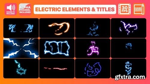 MotionArray - Flash FX Electric Elements And Titles After Effects Templates 160603