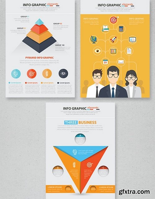 Business Infographic Design 17 Pages