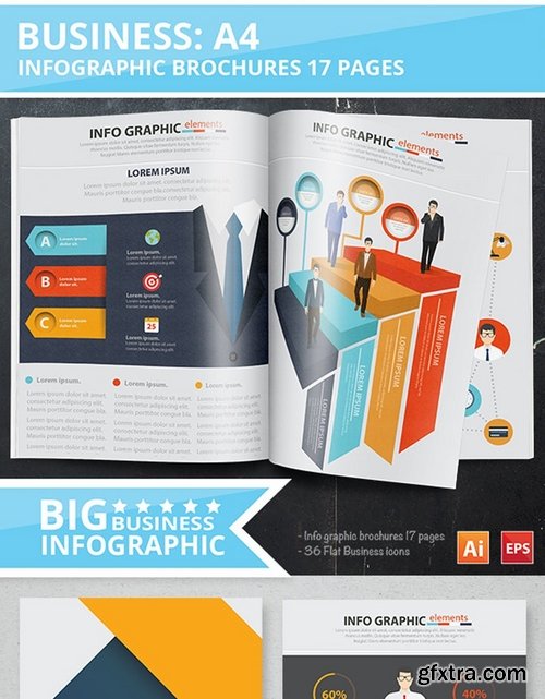 Business Infographic Design 17 Pages